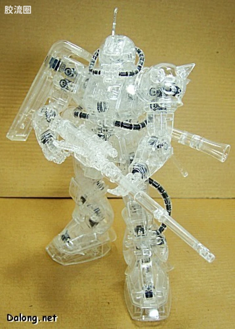 MG 竞赛奖品版 指挥官用型扎古Ⅱ 全透明版 - 图片
