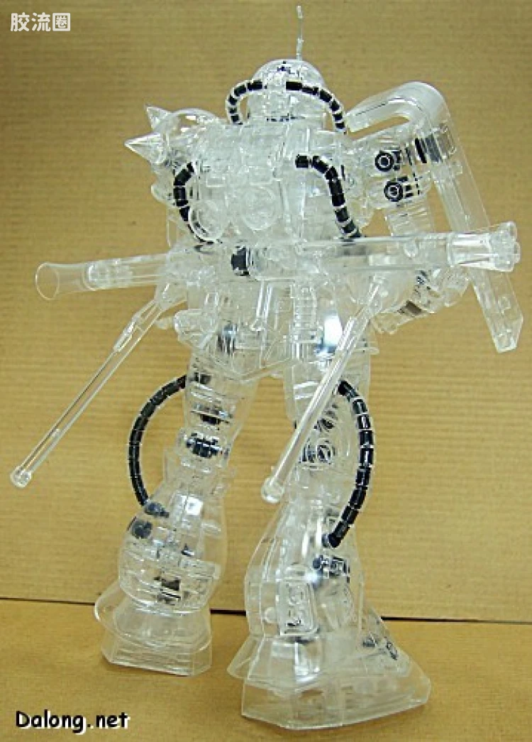 MG 竞赛奖品版 指挥官用型扎古Ⅱ 全透明版 - 图片