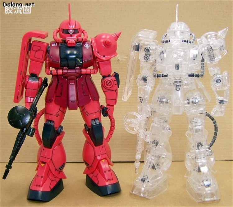 MG 竞赛奖品版 指挥官用型扎古Ⅱ 全透明版 - 图片