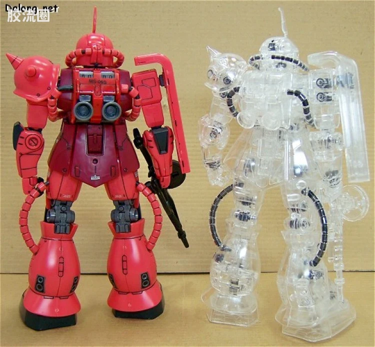 MG 竞赛奖品版 指挥官用型扎古Ⅱ 全透明版 - 图片