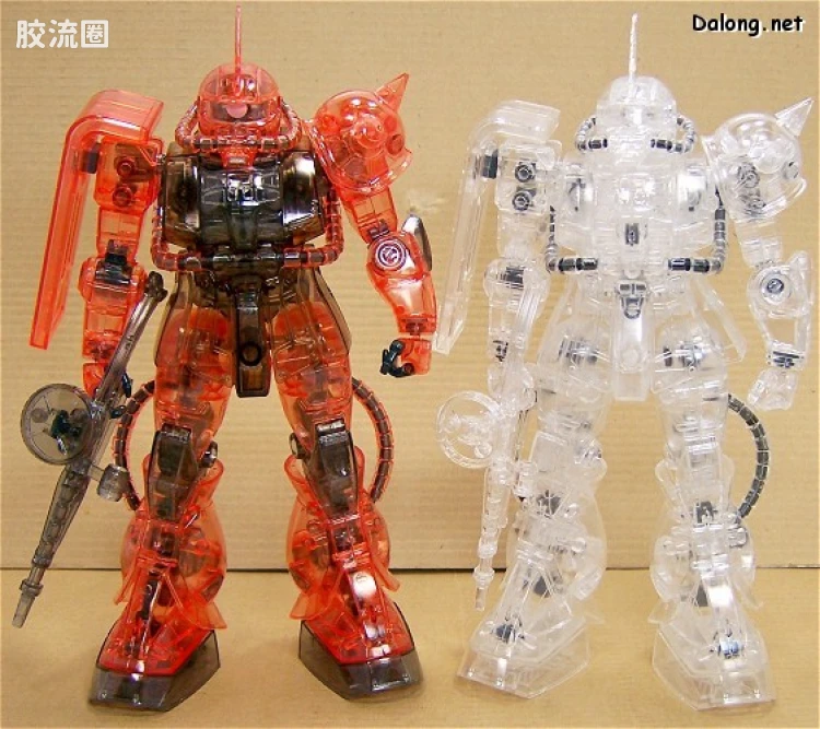 MG 竞赛奖品版 指挥官用型扎古Ⅱ 全透明版 - 图片