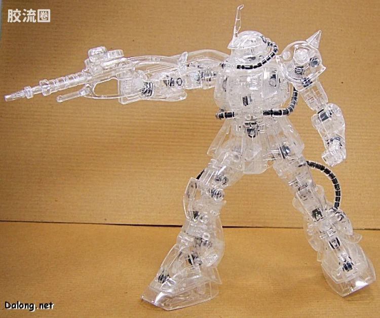 MG 竞赛奖品版 指挥官用型扎古Ⅱ 全透明版 - 图片