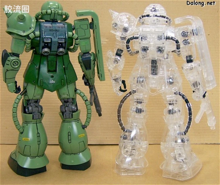 MG 竞赛奖品版 扎古Ⅱ 全透明版 - 图片