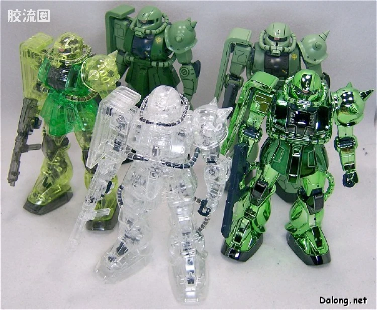 MG 竞赛奖品版 扎古Ⅱ 全透明版 - 图片