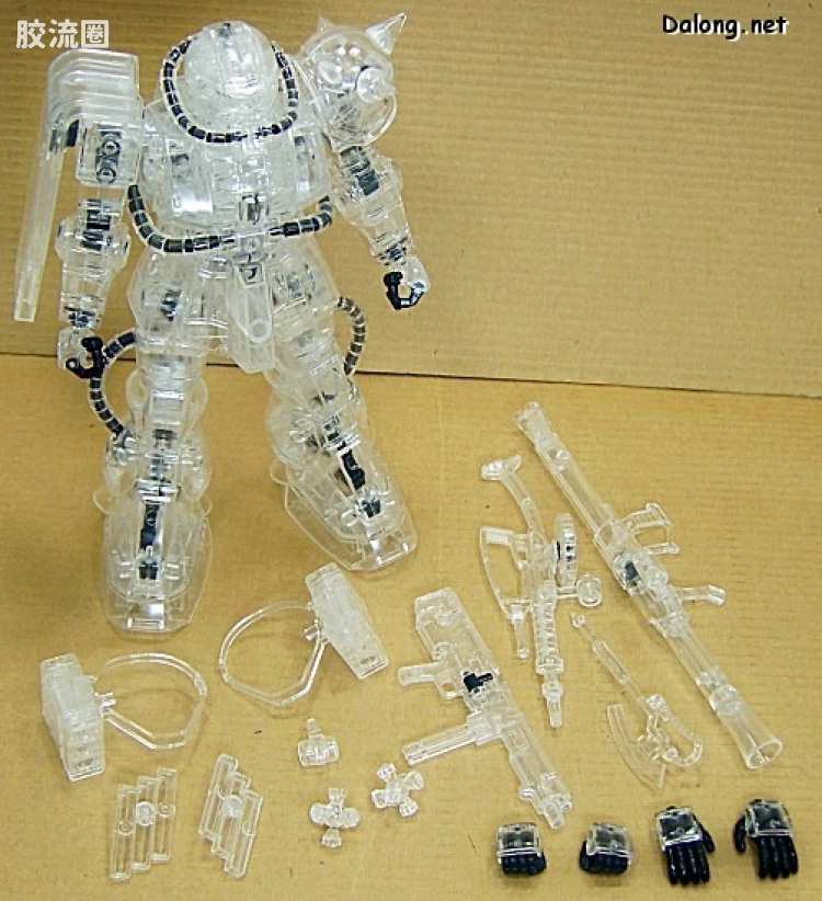 MG 竞赛奖品版 扎古Ⅱ 全透明版 - 图片