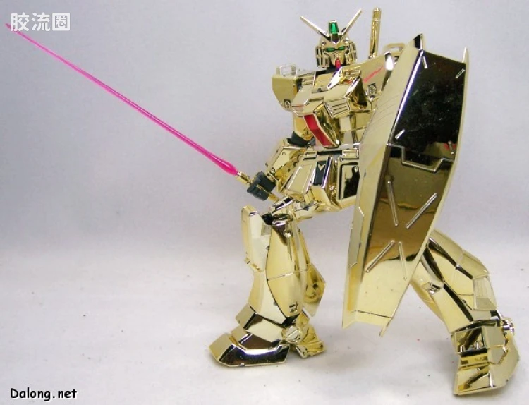 MG 竞赛奖品版 全装甲高达艾利克斯 黄金透明版 - 图片