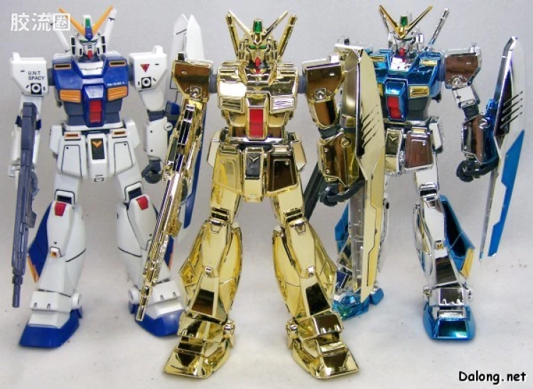 MG 竞赛奖品版 全装甲高达艾利克斯 黄金透明版 - 图片