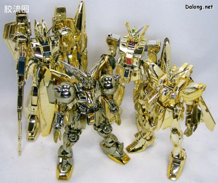 MG 竞赛奖品版 全装甲高达艾利克斯 黄金透明版 - 图片