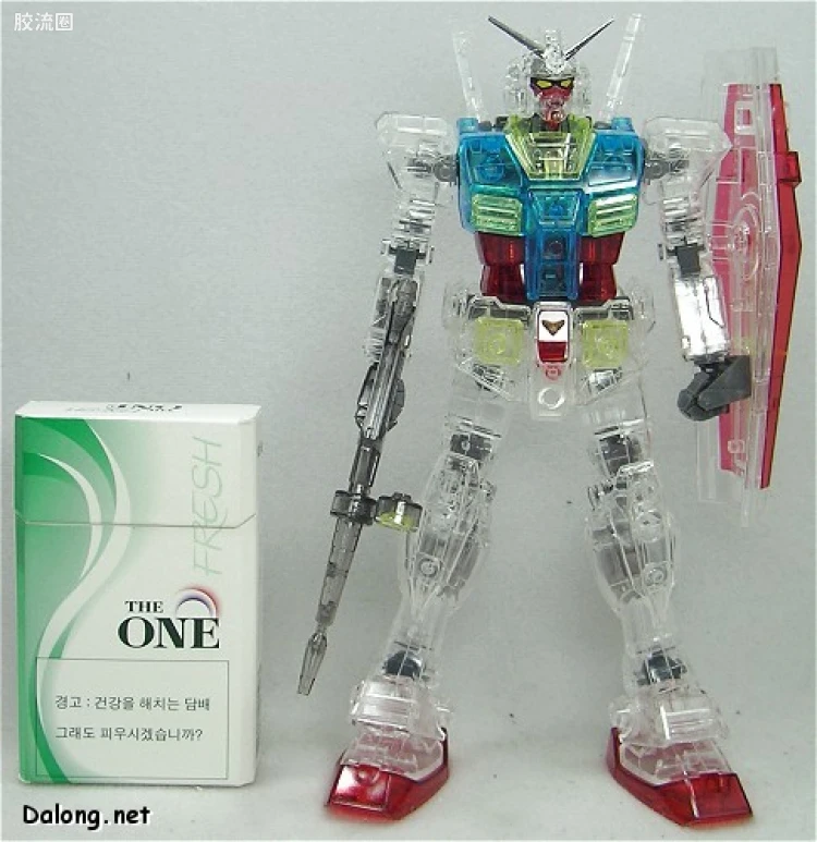 MG 水晶版 RX-78-2 高达 彩色透明版 - 图片