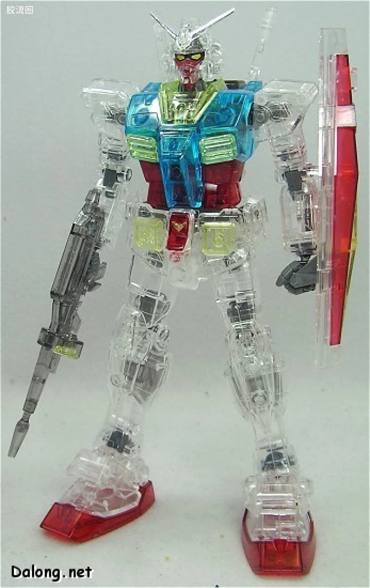 MG 水晶版 RX-78-2 高达 彩色透明版 - 图片