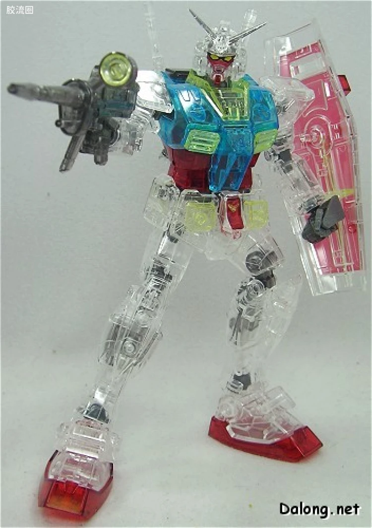 MG 水晶版 RX-78-2 高达 彩色透明版 - 图片