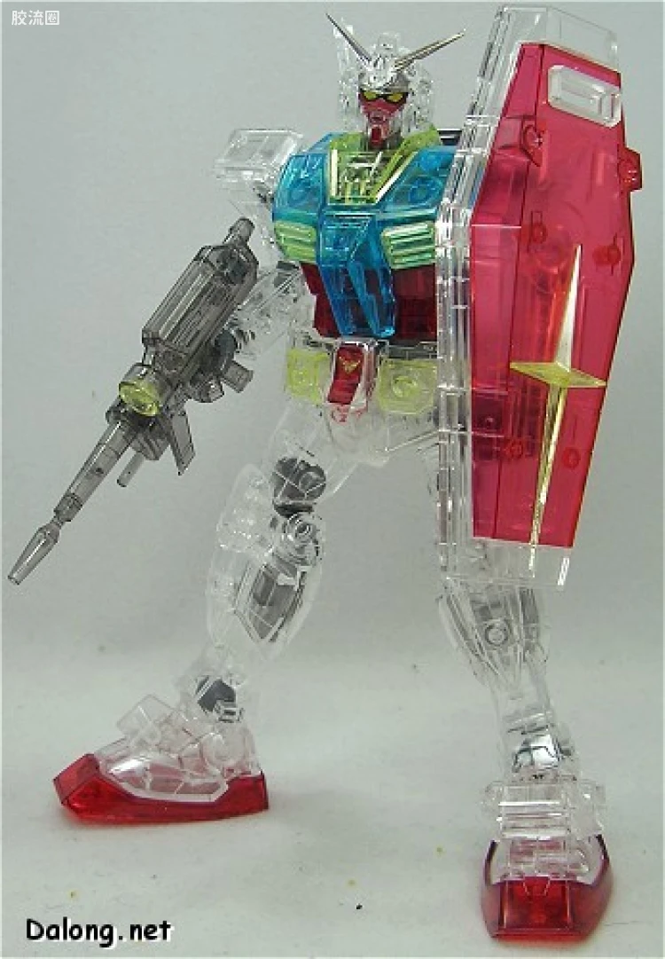 MG 水晶版 RX-78-2 高达 彩色透明版 - 图片