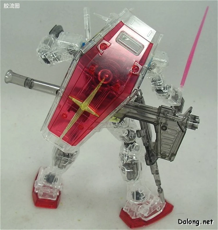 MG 水晶版 RX-78-2 高达 彩色透明版 - 图片