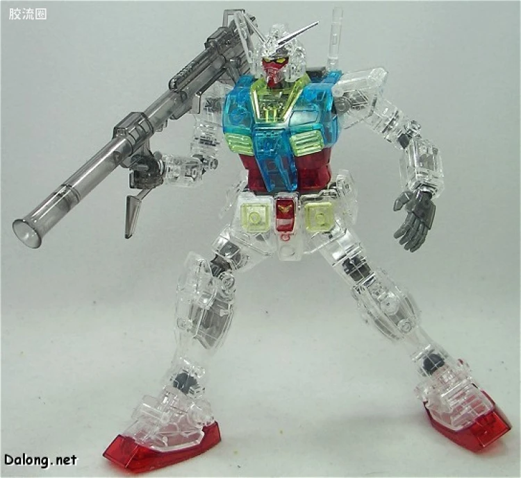 MG 水晶版 RX-78-2 高达 彩色透明版 - 图片