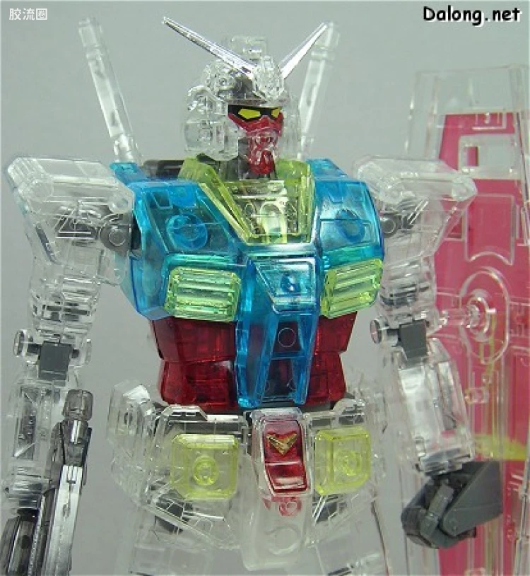 MG 水晶版 RX-78-2 高达 彩色透明版 - 图片