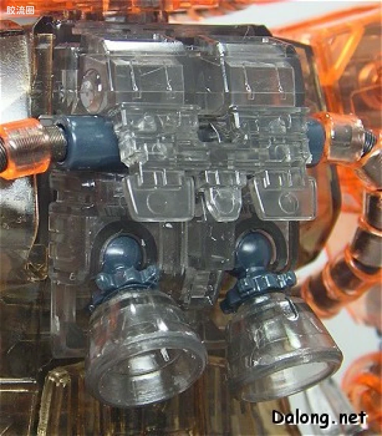 MG 水晶版 MS-06S 指挥官型扎古Ⅱ[夏亚·阿兹纳布尔专用机] 彩色透明版 - 图片