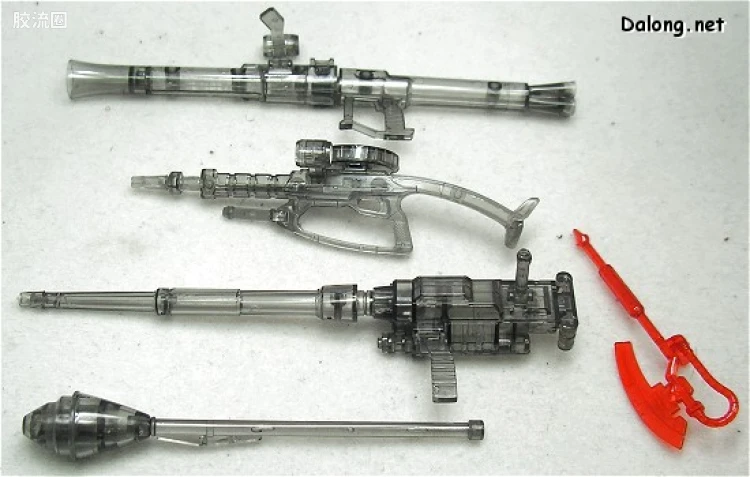 MG 水晶版 MS-06S 指挥官型扎古Ⅱ[夏亚·阿兹纳布尔专用机] 彩色透明版 - 图片