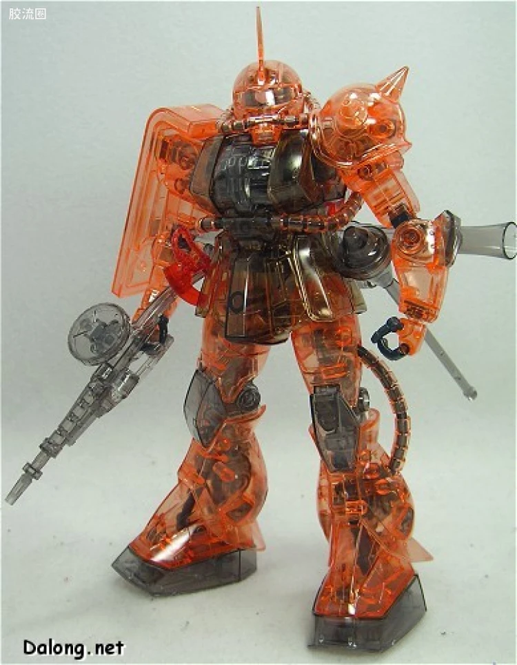 MG 水晶版 MS-06S 指挥官型扎古Ⅱ[夏亚·阿兹纳布尔专用机] 彩色透明版 - 图片