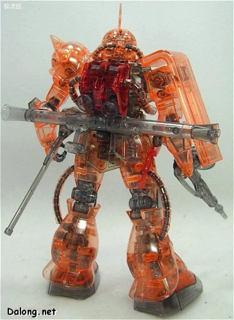 MG 水晶版 MS-06S 指挥官型扎古Ⅱ[夏亚·阿兹纳布尔专用机] 彩色透明版 - 图片
