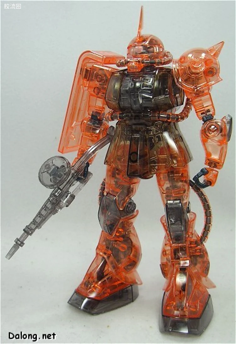 MG 水晶版 MS-06S 指挥官型扎古Ⅱ[夏亚·阿兹纳布尔专用机] 彩色透明版 - 图片