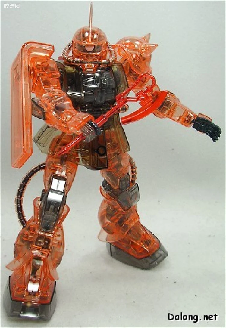 MG 水晶版 MS-06S 指挥官型扎古Ⅱ[夏亚·阿兹纳布尔专用机] 彩色透明版 - 图片