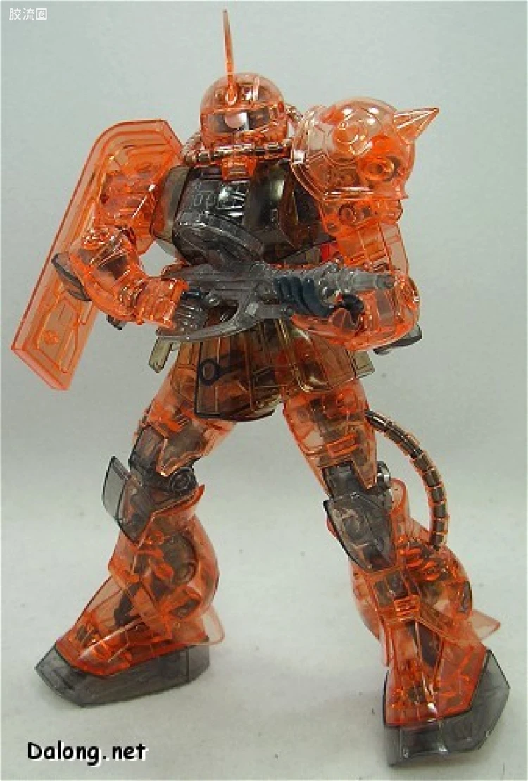 MG 水晶版 MS-06S 指挥官型扎古Ⅱ[夏亚·阿兹纳布尔专用机] 彩色透明版 - 图片