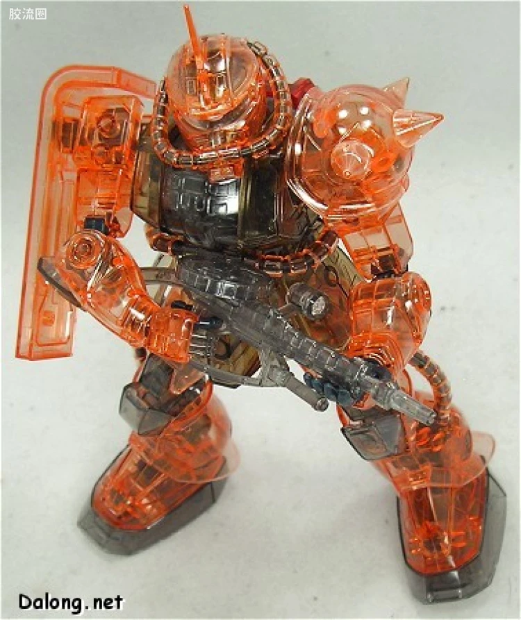 MG 水晶版 MS-06S 指挥官型扎古Ⅱ[夏亚·阿兹纳布尔专用机] 彩色透明版 - 图片
