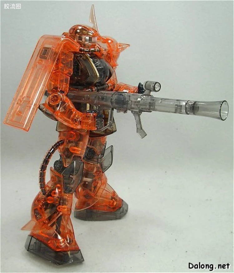 MG 水晶版 MS-06S 指挥官型扎古Ⅱ[夏亚·阿兹纳布尔专用机] 彩色透明版 - 图片
