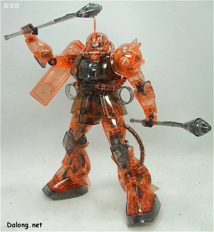 MG 水晶版 MS-06S 指挥官型扎古Ⅱ[夏亚·阿兹纳布尔专用机] 彩色透明版 - 图片