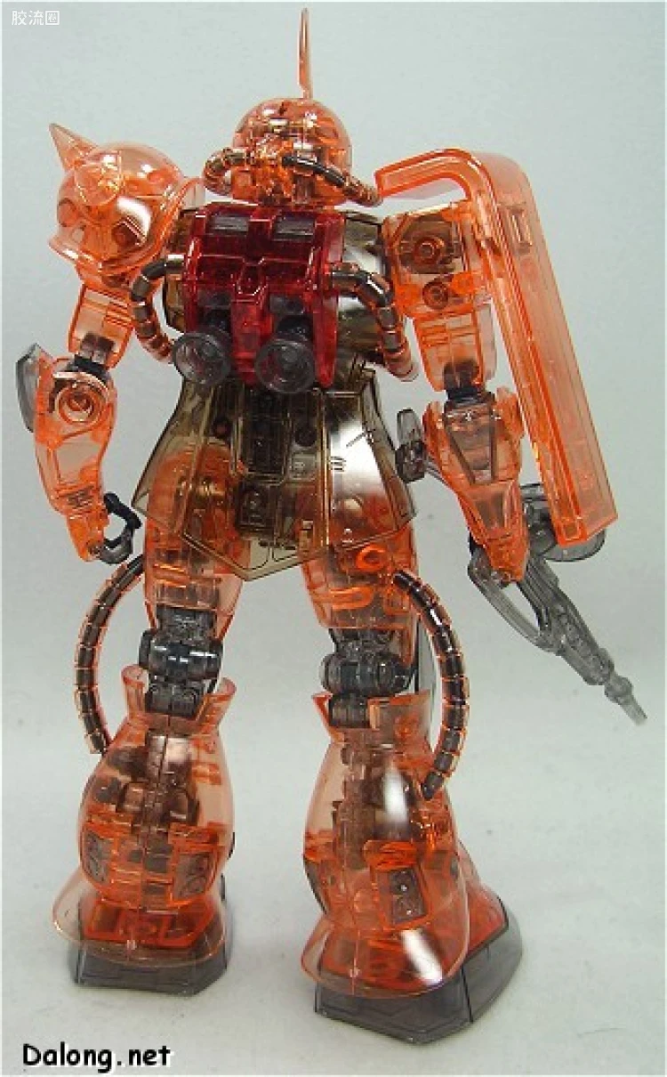 MG 水晶版 MS-06S 指挥官型扎古Ⅱ[夏亚·阿兹纳布尔专用机] 彩色透明版 - 图片
