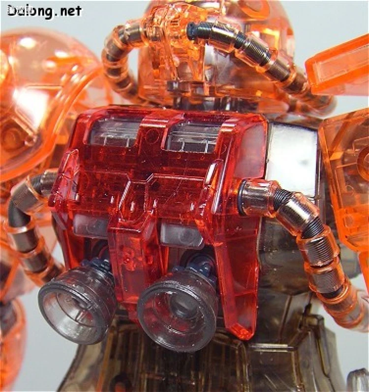 MG 水晶版 MS-06S 指挥官型扎古Ⅱ[夏亚·阿兹纳布尔专用机] 彩色透明版 - 图片