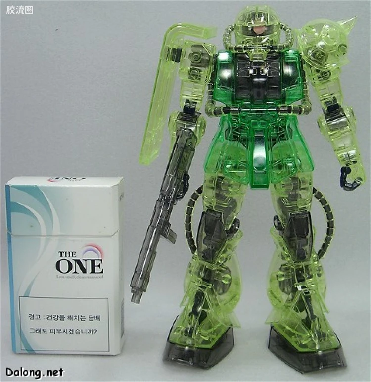 MG 水晶版 MS-06F/J 扎古Ⅱ 彩色透明版 - 图片