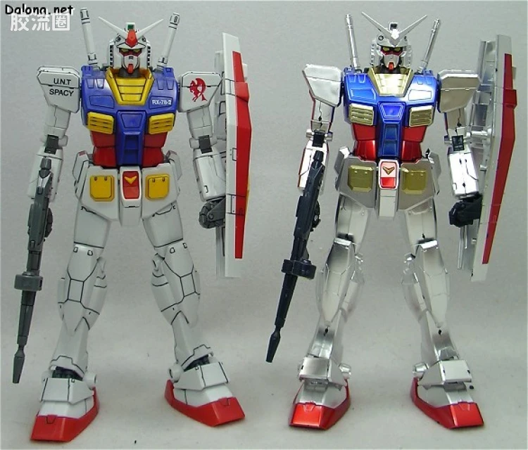 MG 彩色电镀版 RX-78-2 高达 彩色电镀版 - 图片