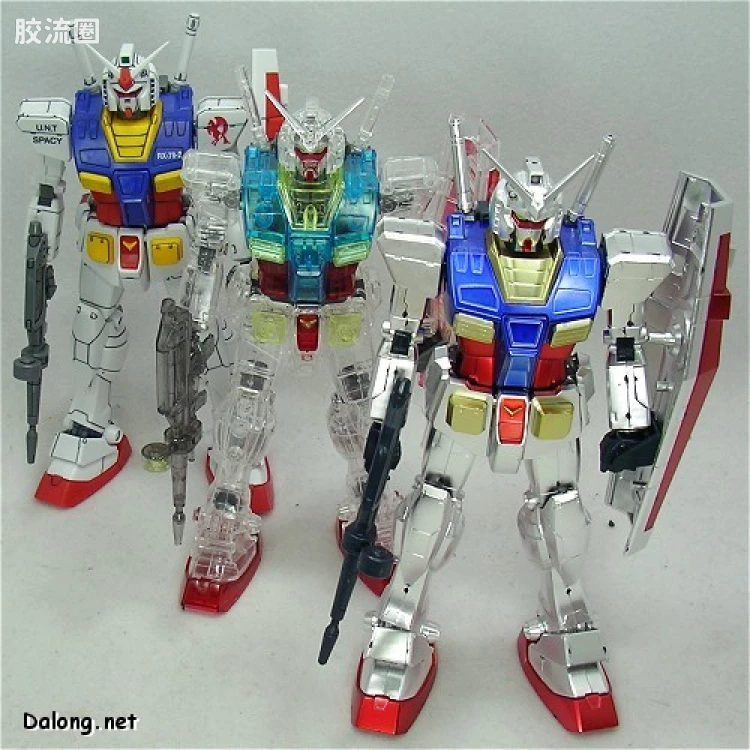MG 彩色电镀版 RX-78-2 高达 彩色电镀版 - 图片