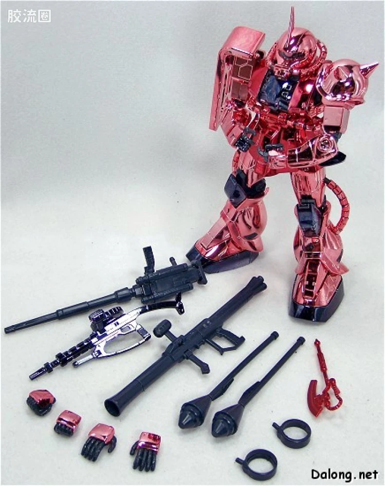 MG 彩色电镀版 MS-06S 指挥官型扎古Ⅱ[夏亚·阿兹纳布尔专用机] 彩色电镀版 - 图片