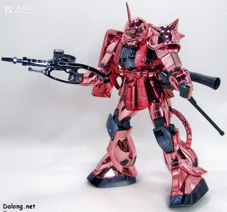 MG 彩色电镀版 MS-06S 指挥官型扎古Ⅱ[夏亚·阿兹纳布尔专用机] 彩色电镀版 - 图片