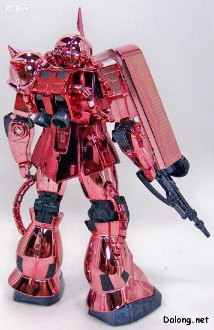 MG 彩色电镀版 MS-06S 指挥官型扎古Ⅱ[夏亚·阿兹纳布尔专用机] 彩色电镀版 - 图片