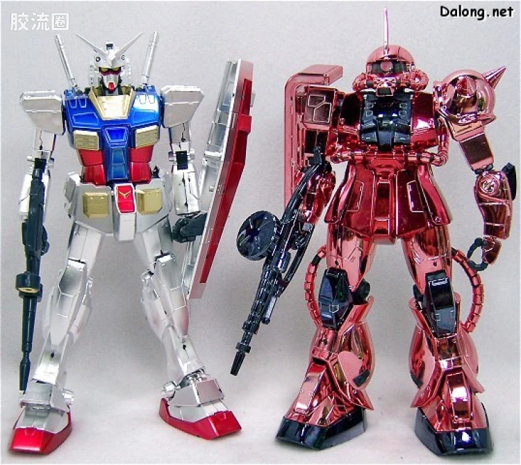MG 彩色电镀版 MS-06S 指挥官型扎古Ⅱ[夏亚·阿兹纳布尔专用机] 彩色电镀版 - 图片