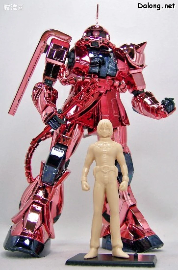 MG 彩色电镀版 MS-06S 指挥官型扎古Ⅱ[夏亚·阿兹纳布尔专用机] 彩色电镀版 - 图片