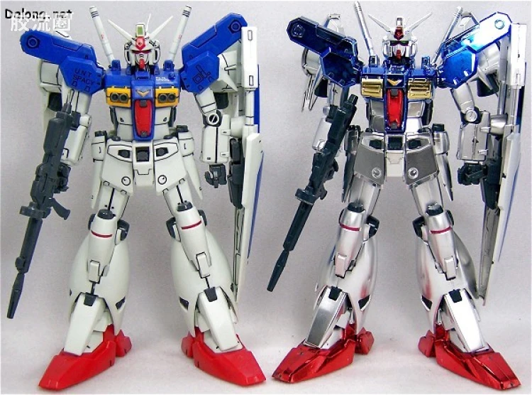 MG 彩色电镀版 RX-78GP01Fb 高达GP01Fb 彩色电镀版 - 图片