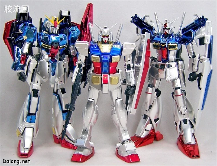 MG 彩色电镀版 RX-78GP01Fb 高达GP01Fb 彩色电镀版 - 图片