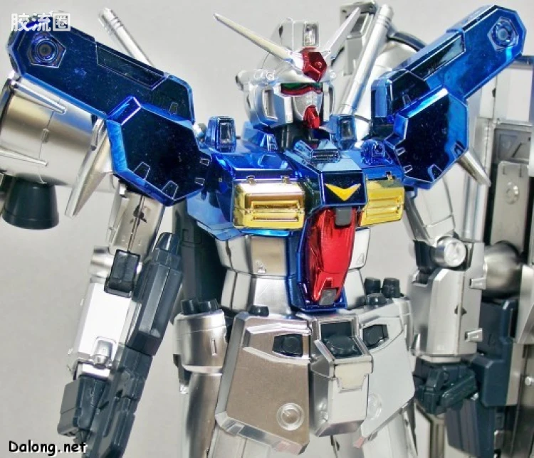 MG 彩色电镀版 RX-78GP01Fb 高达GP01Fb 彩色电镀版 - 图片