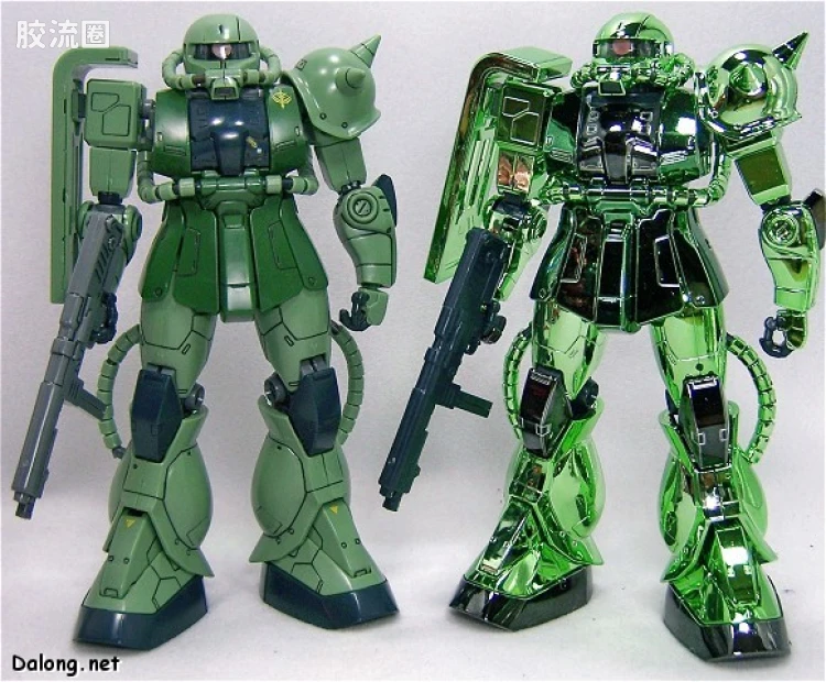 MG 彩色电镀版 MS-06F/J 扎古Ⅱ 彩色电镀版 - 图片