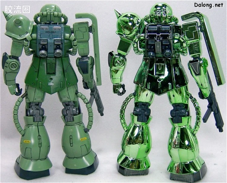 MG 彩色电镀版 MS-06F/J 扎古Ⅱ 彩色电镀版 - 图片
