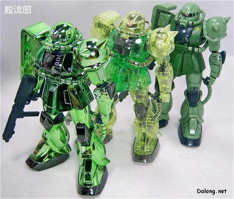 MG 彩色电镀版 MS-06F/J 扎古Ⅱ 彩色电镀版 - 图片