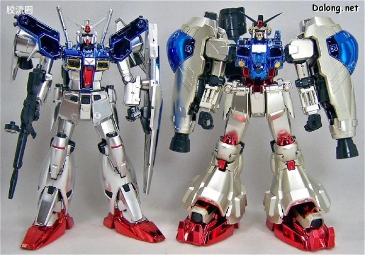 MG 彩色电镀版 RX-78GP02A 高达GP02A 彩色电镀版 - 图片