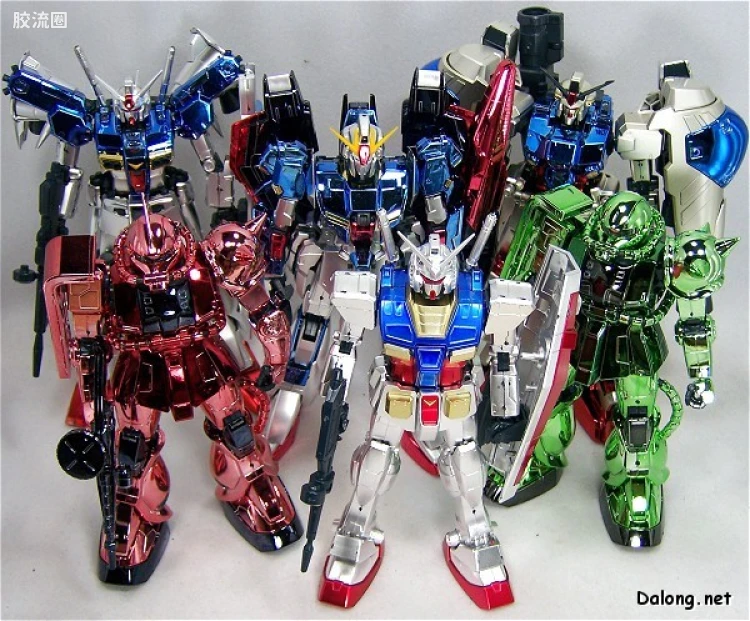 MG 彩色电镀版 RX-78GP02A 高达GP02A 彩色电镀版 - 图片