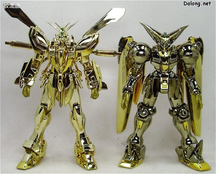 MG 彩色电镀版 GF13-001NHⅡ 尊者高达 超级模式 - 图片