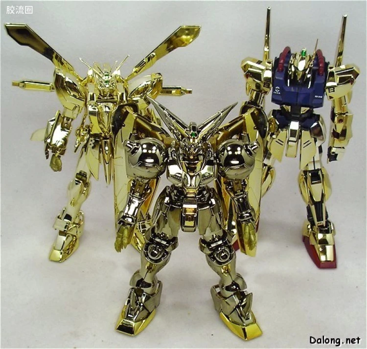 MG 彩色电镀版 GF13-001NHⅡ 尊者高达 超级模式 - 图片