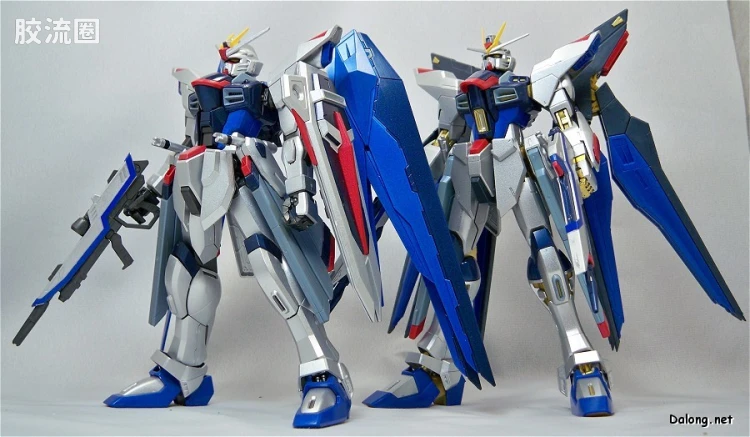 MG 彩色电镀版 强袭自由高达 Extra Finish版 - 图片